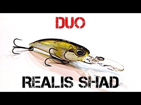 Leurre DUO REALIS SHAD 62DR – Suspending – 62mm 6g – Coloris AJA3055 Chart Gill Halo