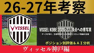 【ヴィッセル神戸】王座奪還へ！百年構想リーグ王者神戸を考える！【Jリーグ】