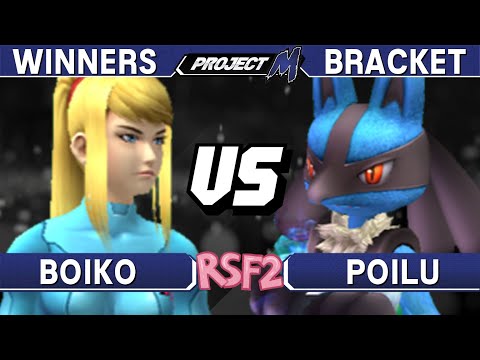 Project M - Boiko (ZSS) vs Poilu (Lucario) - RSF2 Winners Bracket