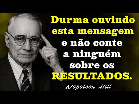 1 NOITE Ouvindo Esta Mensagem e Veja o Que Acontece com Sua Prosperidade | Napoleon Hill