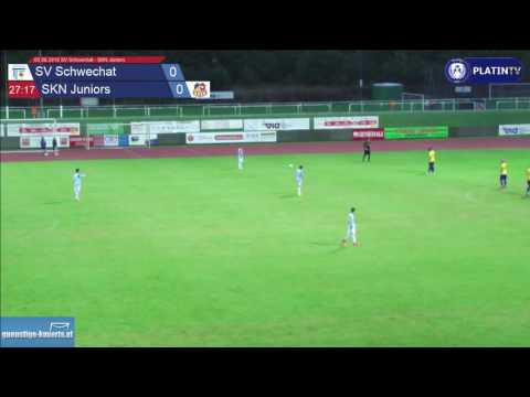 05.08.2016 SV Schwechat - SKN Juniors - Highlight  (1. Halbzeit / 27:24) am 05.08.2016 20:08