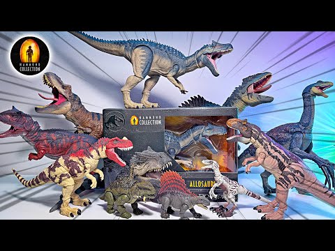 NEW ALLOSAURUS & COMPLETE Hammond Collection! Jurassic World Dinosaur Toys - Giganotosaurus