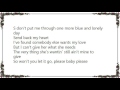 Gary Allan - Send Back My Heart Lyrics