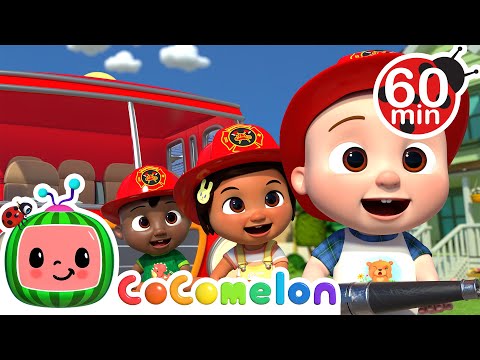 Fire Truck Fun Song + More Nursery Rhymes \u0026 Kids Songs - CoComelon