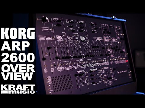 Korg ARP 2600 FS Synthesizer - Overview with Nick Kwas