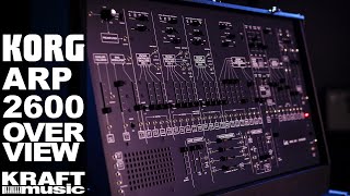 Video thumbnail for Korg ARP 2600 FS Synthesizer - Overview with Nick Kwas by Kraft Music