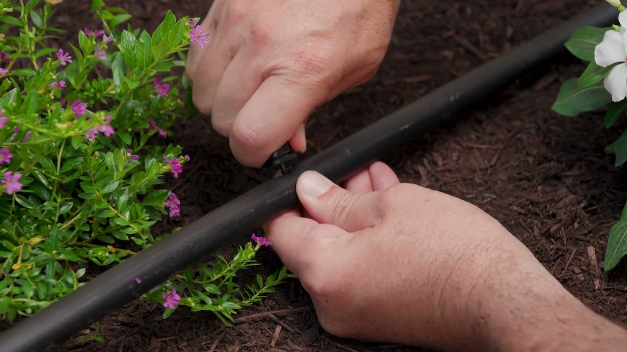 Rain Bird Drip Irrigation | Micro Bubblers: Adjustable Flow for Beds and Ground Cover