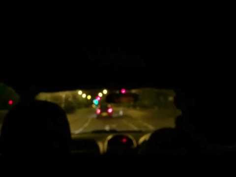 Night Driving in Peugeot 206 1.1L Petrol Sport