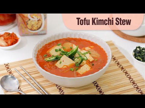 Homemade Tofu Kimchi Stew | Healthy Diet Recipe | UFC Velvet Oat Milk