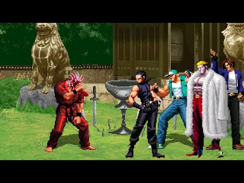 [KOF Mugen] Memorial Challenge | Master Karate vs O.Yamazaki, Terry MF, Kyo Last, K9999 [ 1vs4 ]