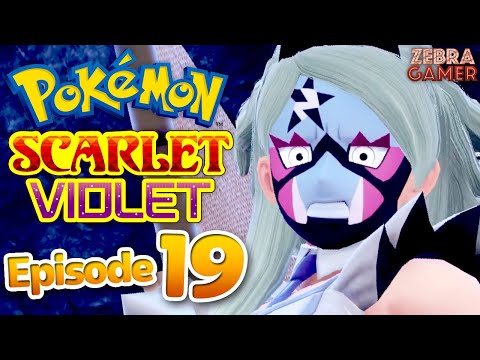 Pokemon Scarlet and Violet Gameplay Walkthrough Part 19 - Team Star Fighting Crew Leader Eri!
