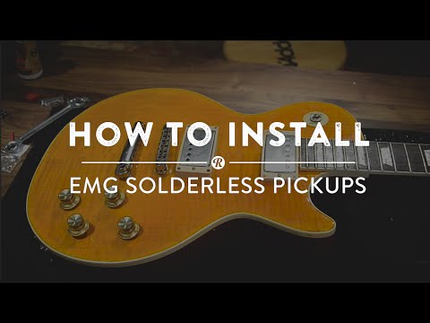 How To Install EMG Solderless Pickups | Reverb Gear Demo