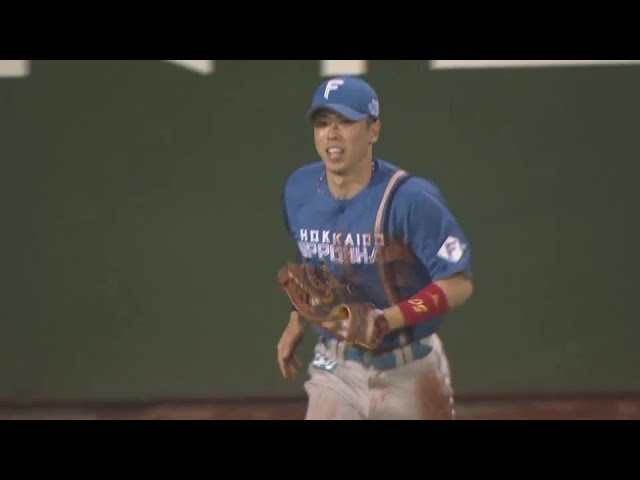 【12回裏】トップスピードで背走!! ファイターズ・五十幡亮汰のスーパーキャッチでサヨナラ阻止!!  2024年6月26日 埼玉西武ライオンズ 対 北海道日本ハムファイターズ