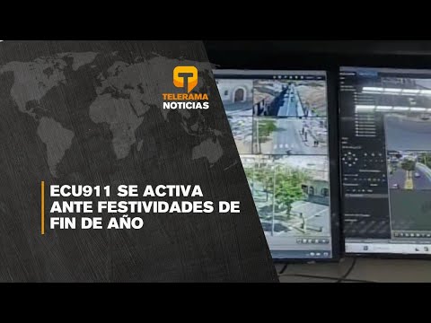 ECU911 se activa ante festividades de fin de año