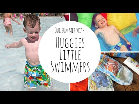 Our Summer with Huggies Little Swimmers #ad
