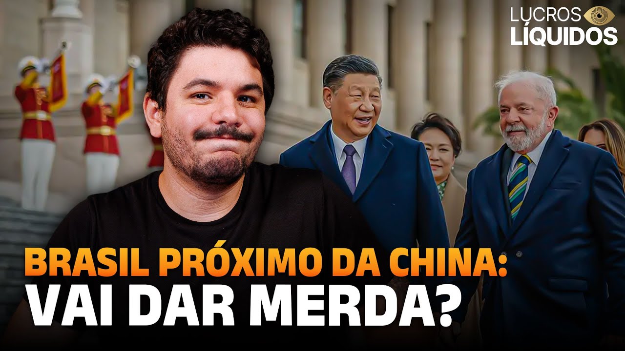 🚨 ALERTA! Brasil próximo da China: vai dar merda?!?