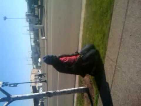 I filmed this dude tripping out downtown san diego