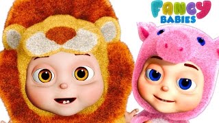 Animal Sounds Song For Babies - Part 1 | Fancy Babies Nursery Rhymes | Kids Songs and Baby Rhymes