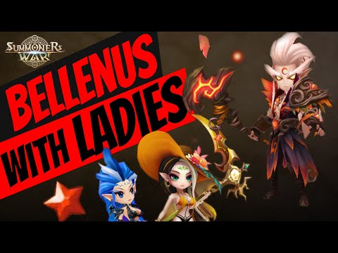 Bellenus with Hell Ladies in Summoners War RTA