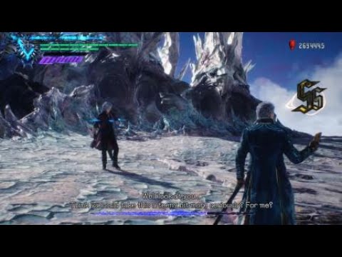 DMC5: this happens when you taunt dante alot