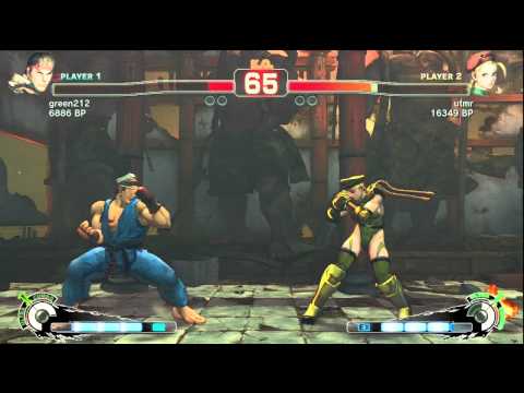 SSF4: Momochi (Ryu) VS utmr (Cammy)
