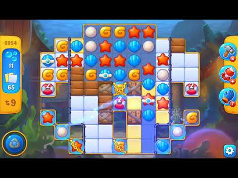 Fishdom 2021 - Level 6954   #playrix #fishdom #gaming