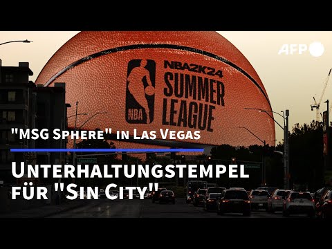Video Thumbnail: "MSG Sphere": Las Vegas hat einen neuen Unterhaltungstempel | AFP