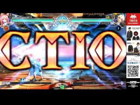 BBCF 8/15/2016 Taito Akihabara Hey - ??? (KO) VS Tekoro (BU)