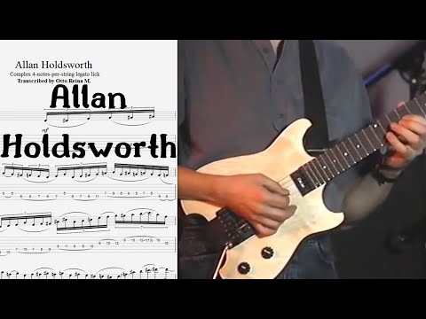 The LEGATO Is So SMOOTH It’s Basically LIQUID!!! ALLAN HOLDSWORTH