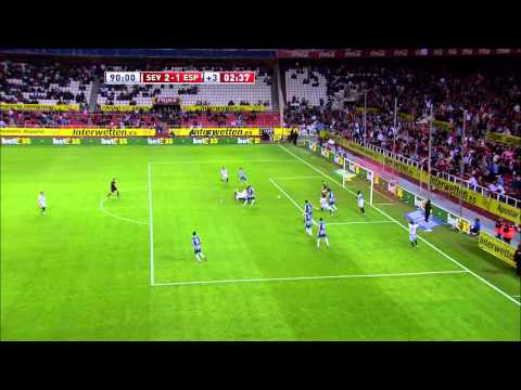La Liga | Gol de Negredo (3-1) en el Sevilla CF - RCD Espanyol | 01-11-2012 | J4