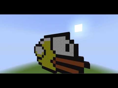 EPIC Minecraft Sculptures: Flappy Bird REVEALED!