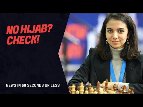 hijab-free Iranian chess player in a Kazakhstan tournament | News in 60 seconds