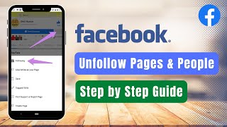 How to Unfollow People on Facebook !