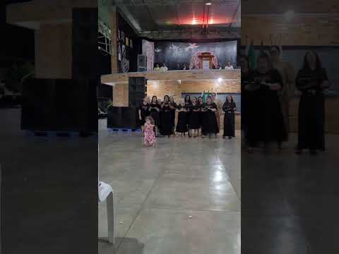 Ungidas em ação louvando a Deus em Santana do Serido. RN