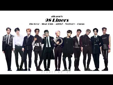 4th Gen 98line Sings to Stray Kids - MANIAC (The Boyz, Stray Kids, Ateez, Verivery, Oneus)