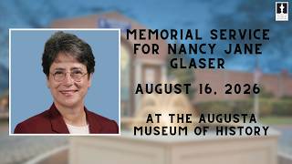 Nancy Jane Glaser Memorial Service