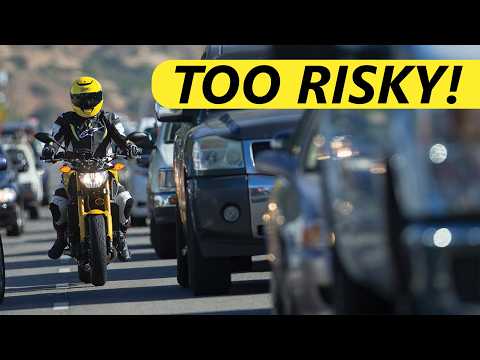 Is Lane Splitting Worth it on a Motorcycle?