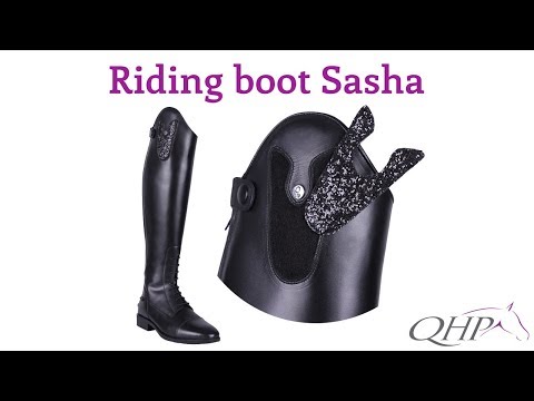 Riding boot Sasha Adult wide - Black 