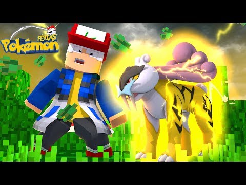 Minecraft: FÉRIAS POKEMON #14 - ENCONTRAMOS UM RAIKOU !!! ‹ MalfoyZ ›