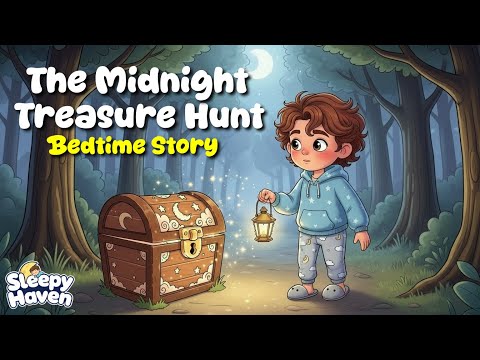 The Midnight Treasure Hunt 🏴‍☠️ | Bedtime Story For Kids 😴