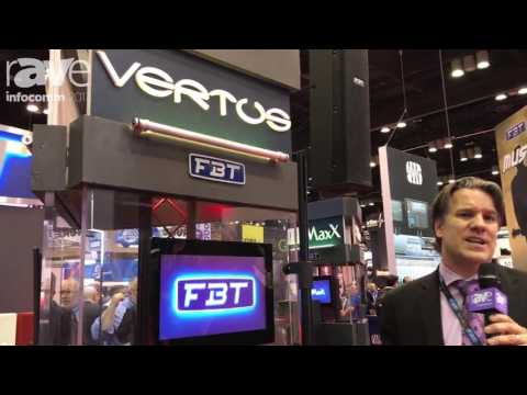 InfoComm 2017: FBT Shows the CS1000 Compact Line Array