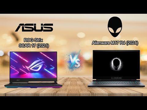 ROG Strix SCAR 17 (2021) vs Alienware M17 R4 (2021) | ALMOST same specs.