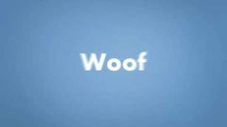 Typo Motion "Who let the dogs out!!"