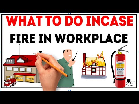 What to do in case of a Fire in a Workplace | Fire Safety | Health & Safety | HSE