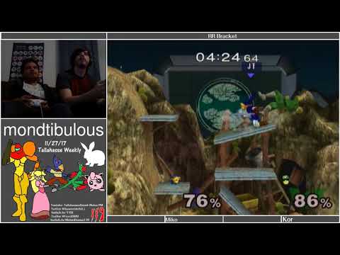 Mondtibulous11/27 - MeleeSingles - Mike (Link) Vs. 119 | Kor (CaptainFalcon) - RRBracket