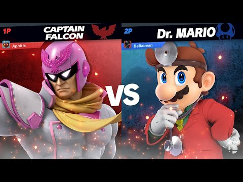 Super Smash Bros Ultimate Aphitis (Captain Falcon) vs Bellabean (Dr. Mario)