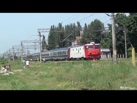 Tren IR1754 Suceava - Bucuresti Nord pleaca din Dolhasca cu EA829 - 10.06.2020