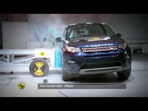 New 2015 Land Rover Discovery Sport euroNCAP crash test / 5 stars rating