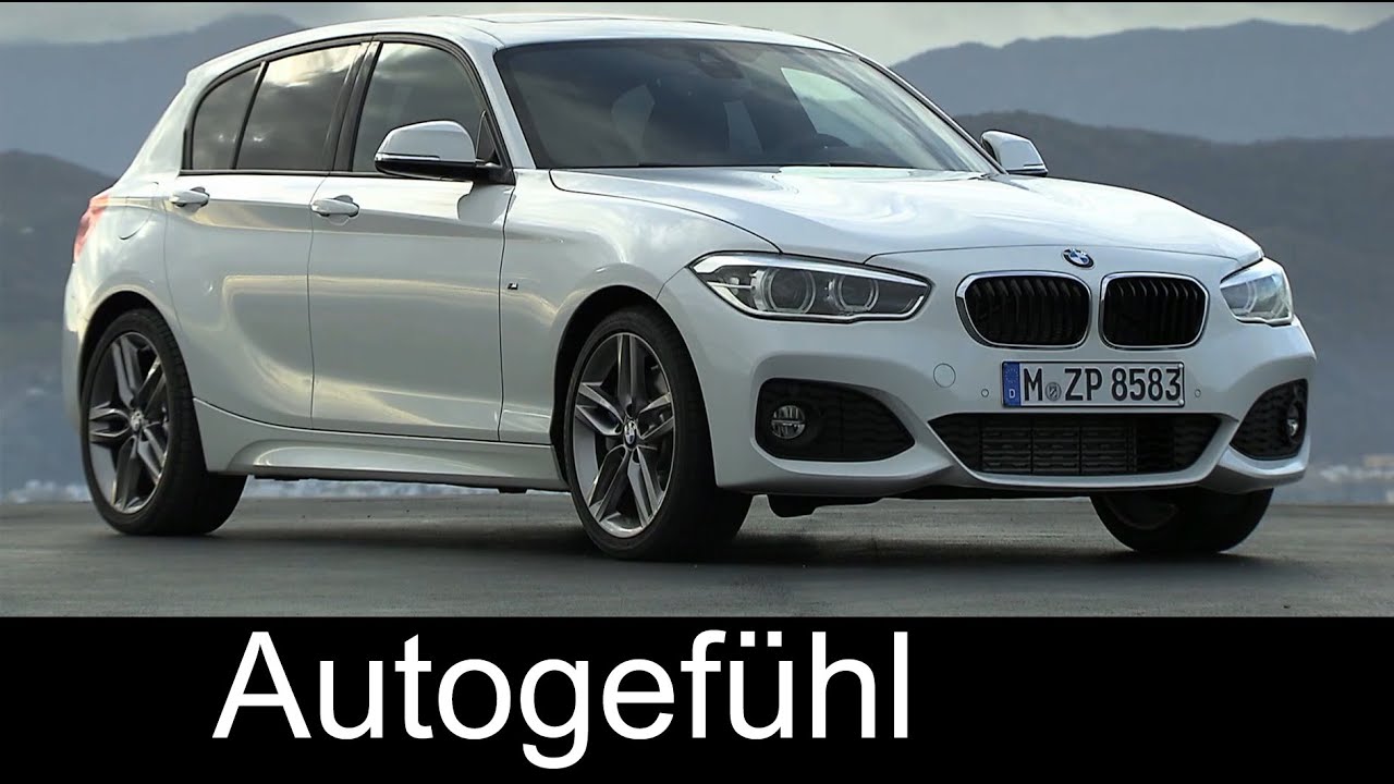 New BMW 1-Series 2015 Facelift BMW 1er driving shots exterior interior