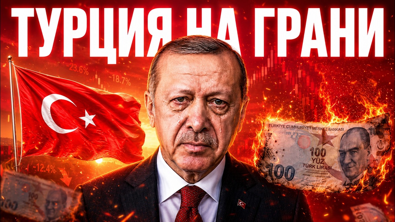 37% СТАВКА. Экономика Турции на пределе: ключевая ставка бьет рекорды!